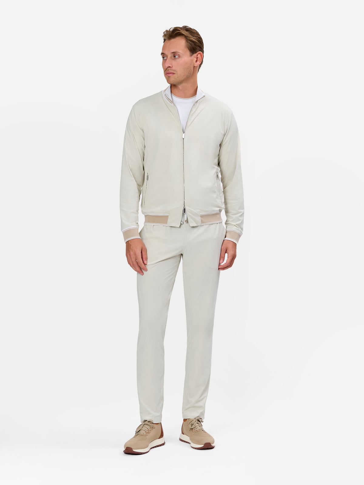 Albario Bicollar Crewneck