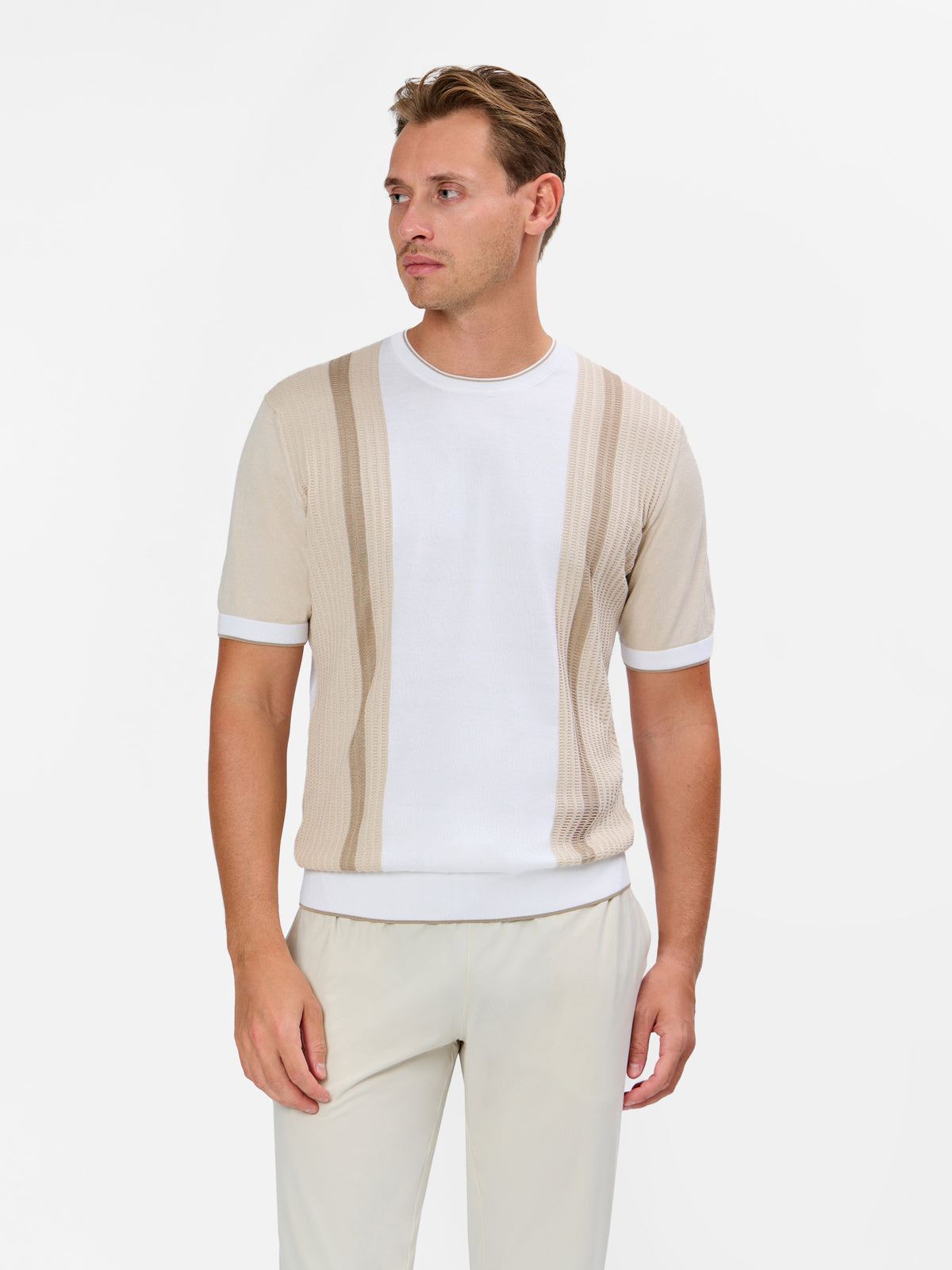 Albario Bicollar Crewneck
