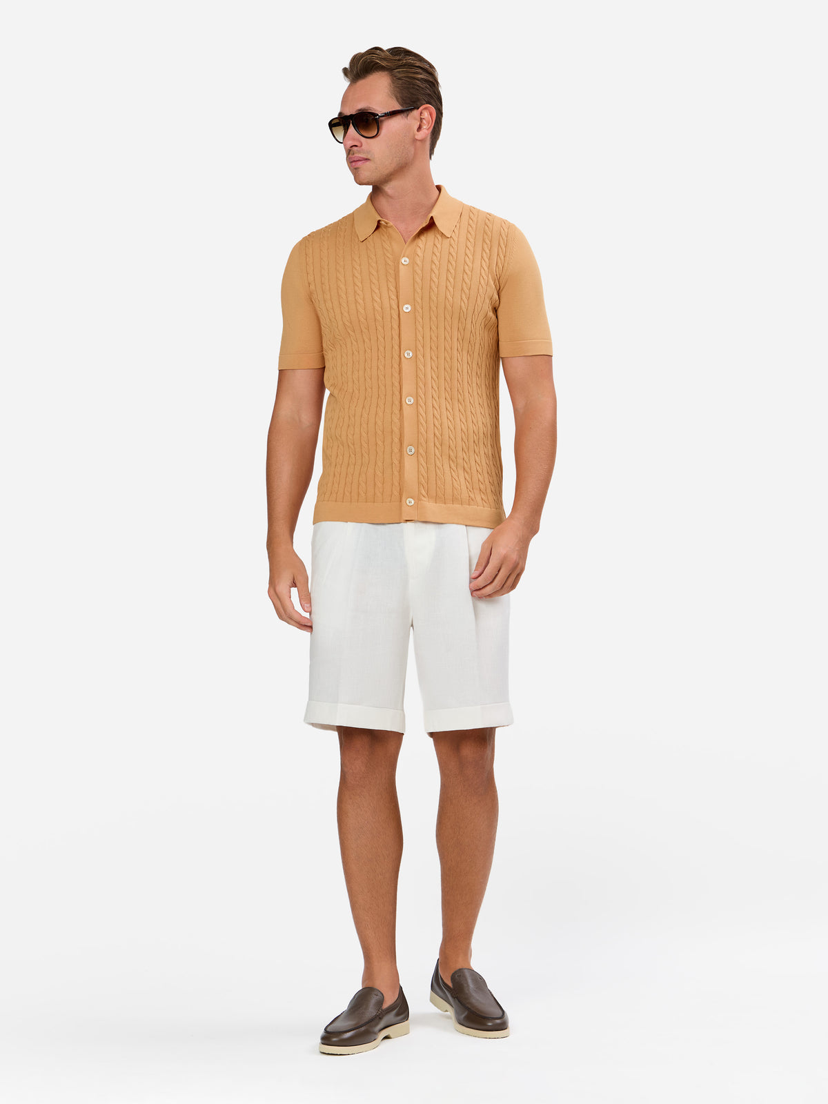 Norberto Cable Knit Shirt