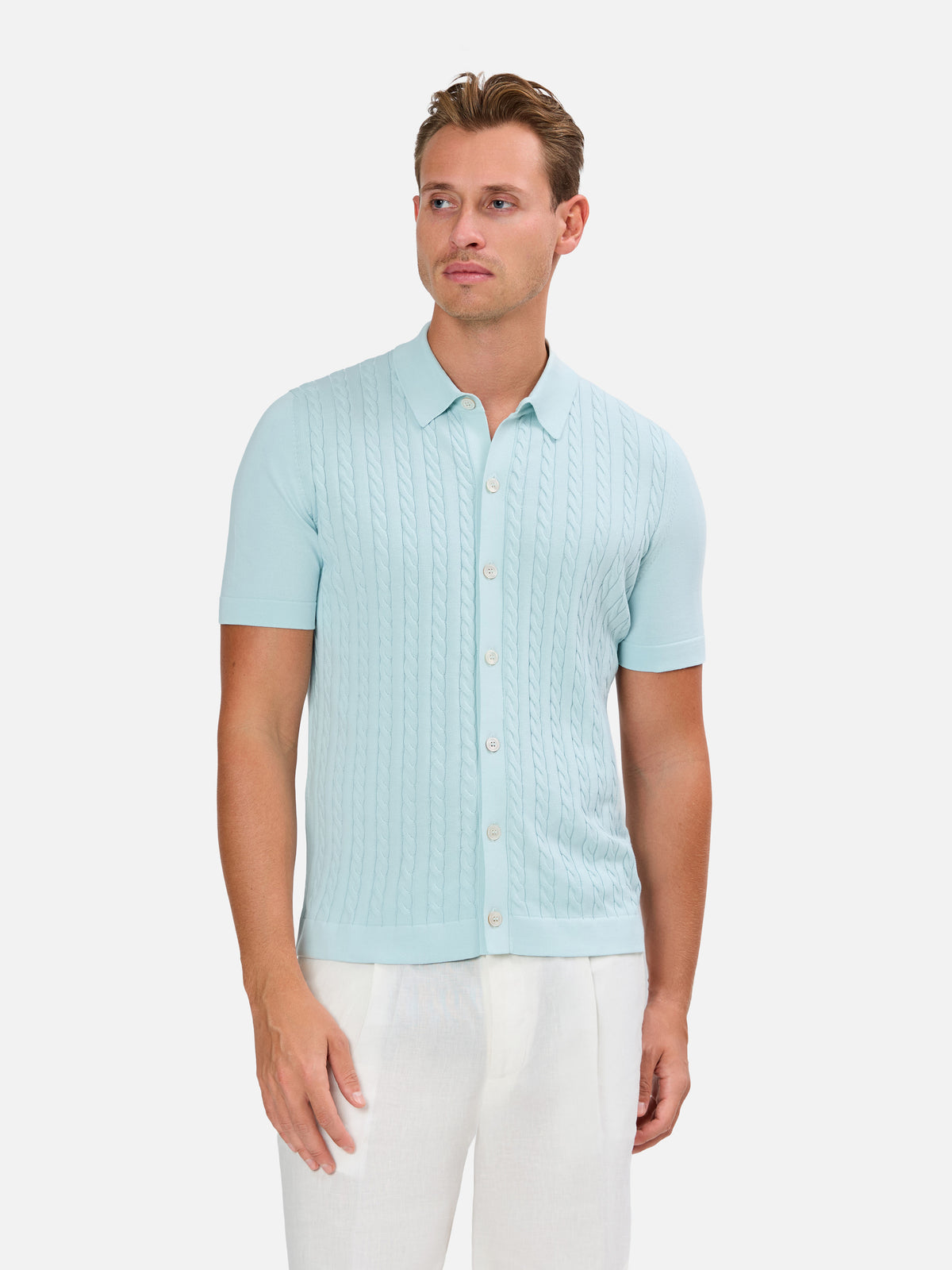 Norberto Cable Knit Shirt