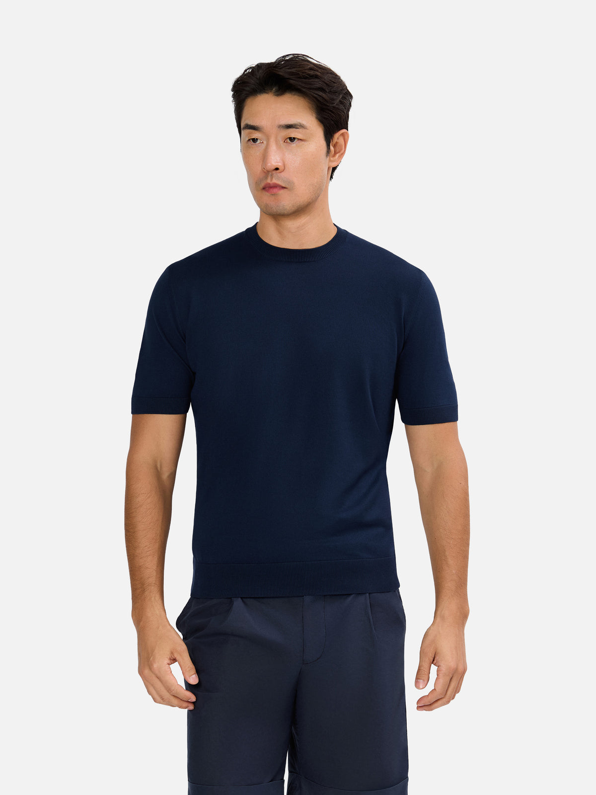 Fiorenzo Knitted Crew neck T-Shirt