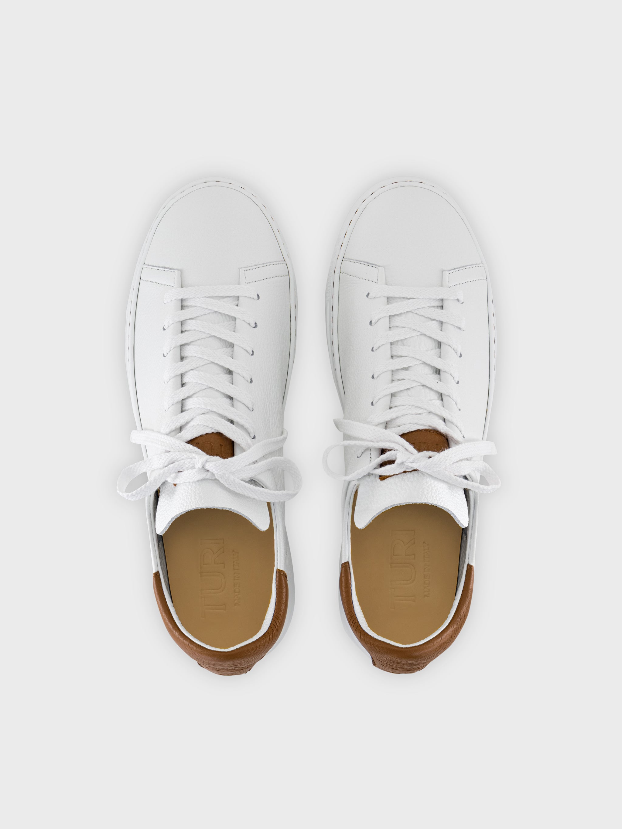 Ceferino Elk Leather Tennis Sneaker