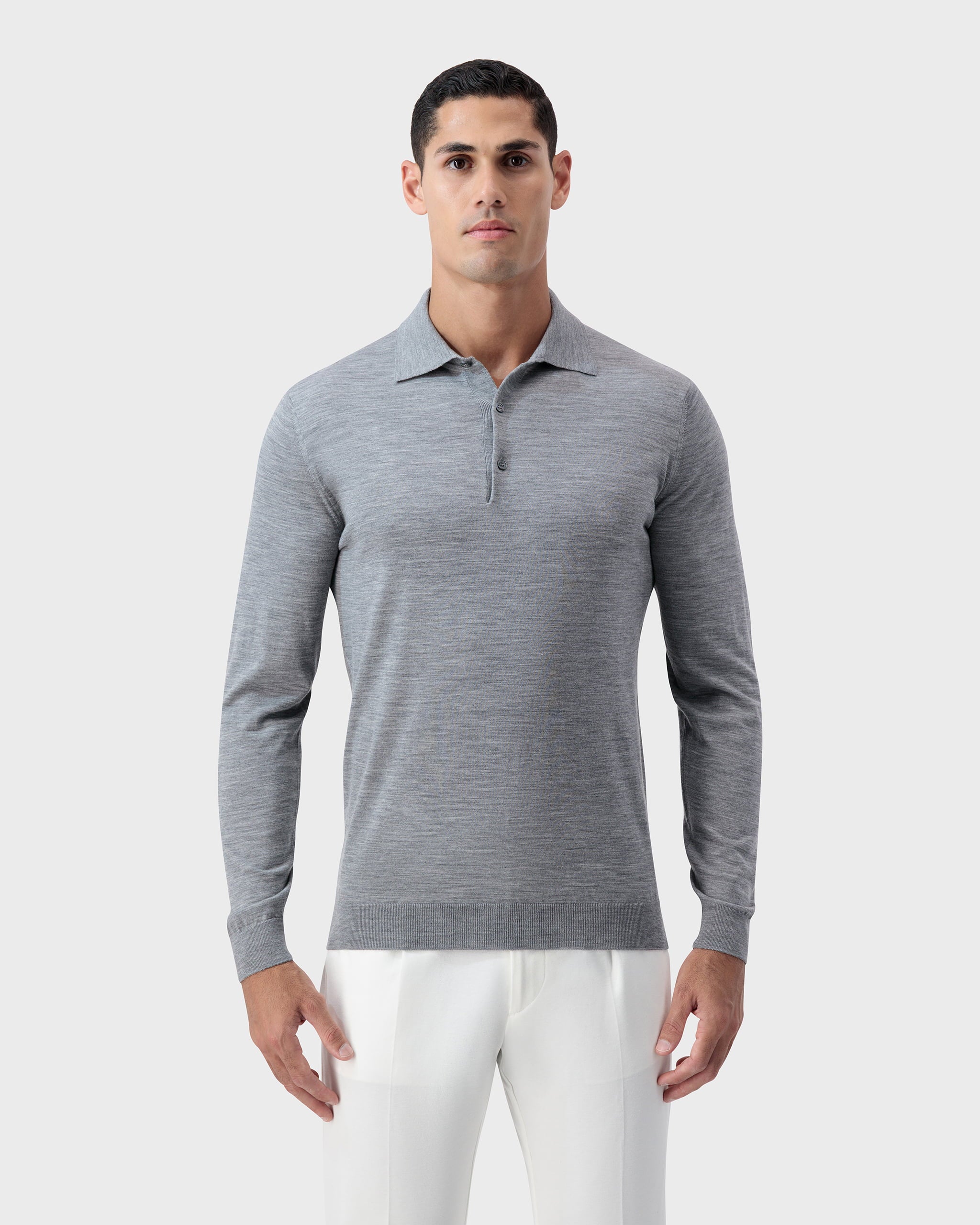 Italo Long Sleeve Polo