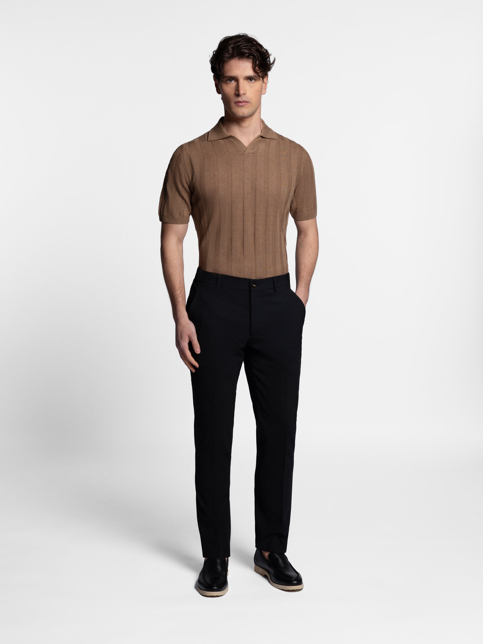Altesio Linen Skipper Polo