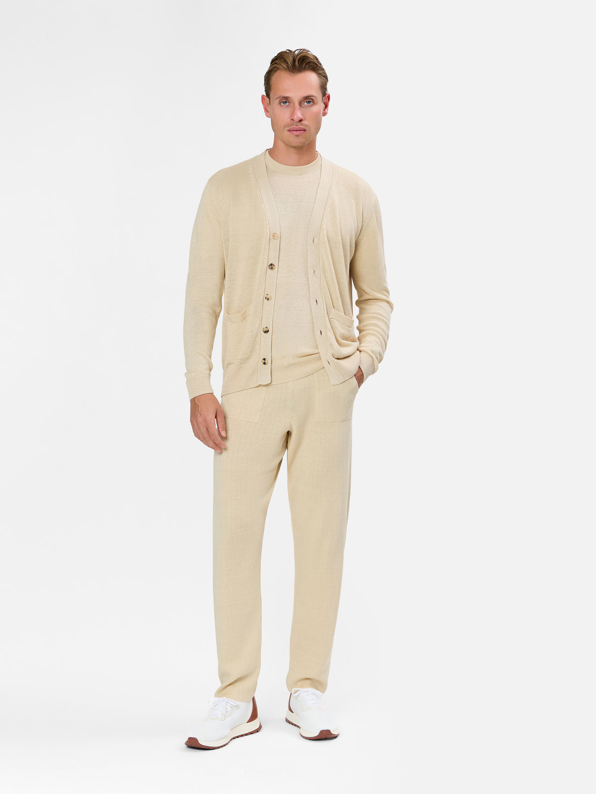 Rocoletto Luxury Linen Travel Suit