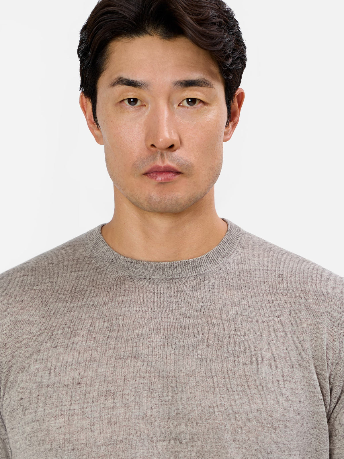 Egidio Knitted Crew neck T-Shirt