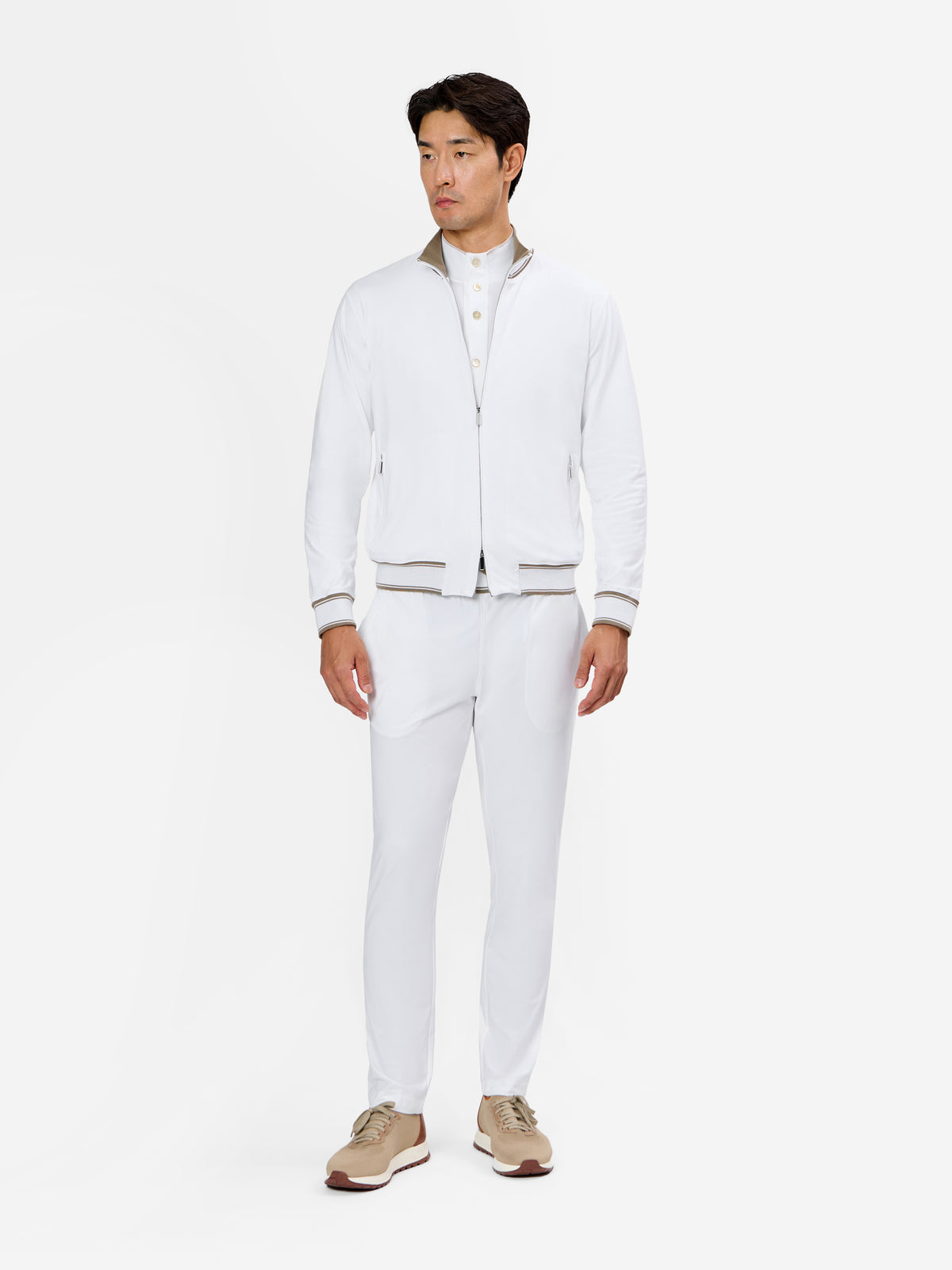Dorvino Mockneck Cardigan