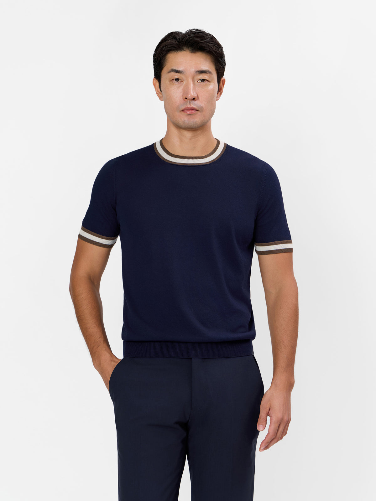 Ulderico S/S Contrast Tee