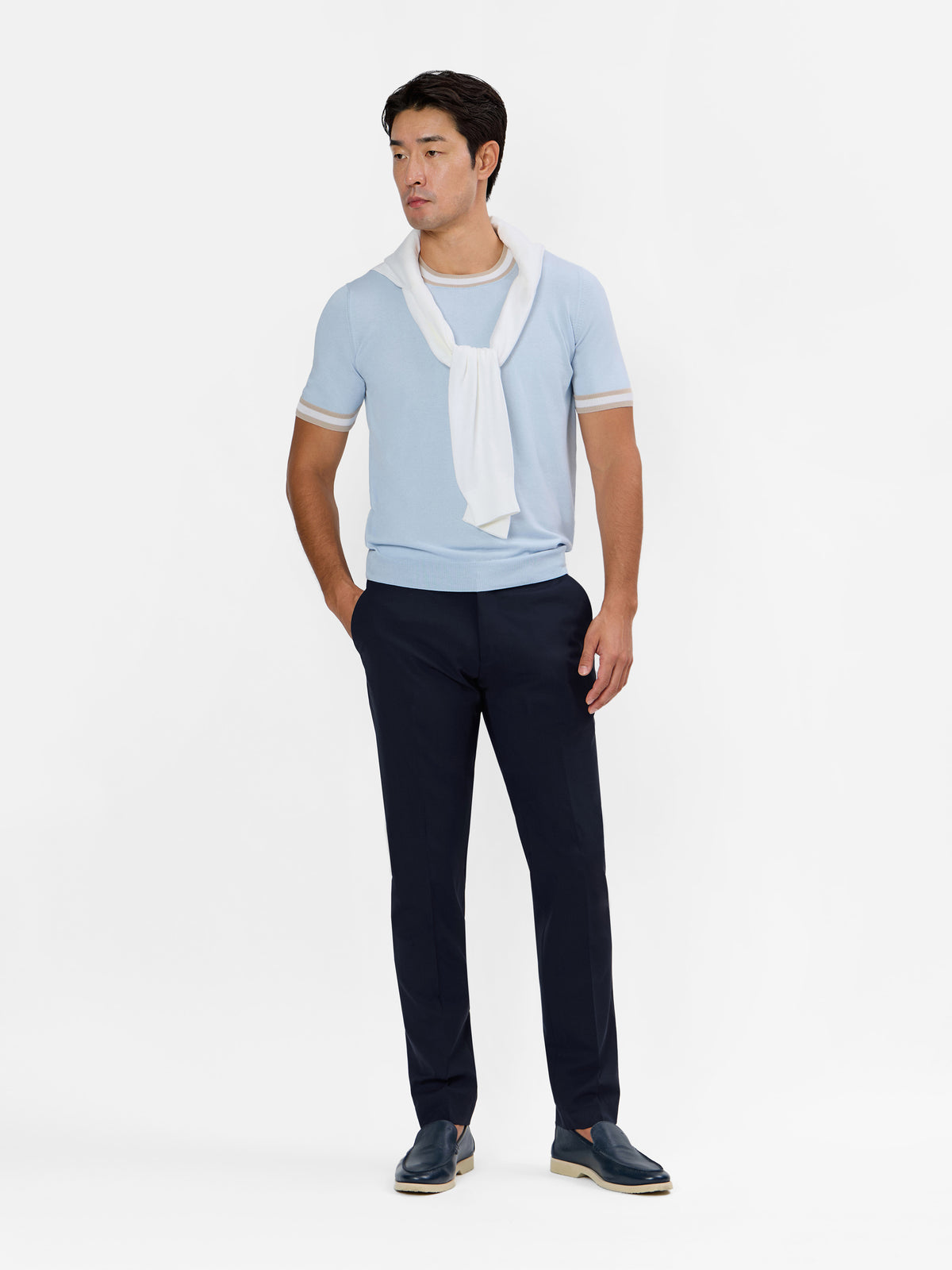 Ulderico S/S Contrast Tee