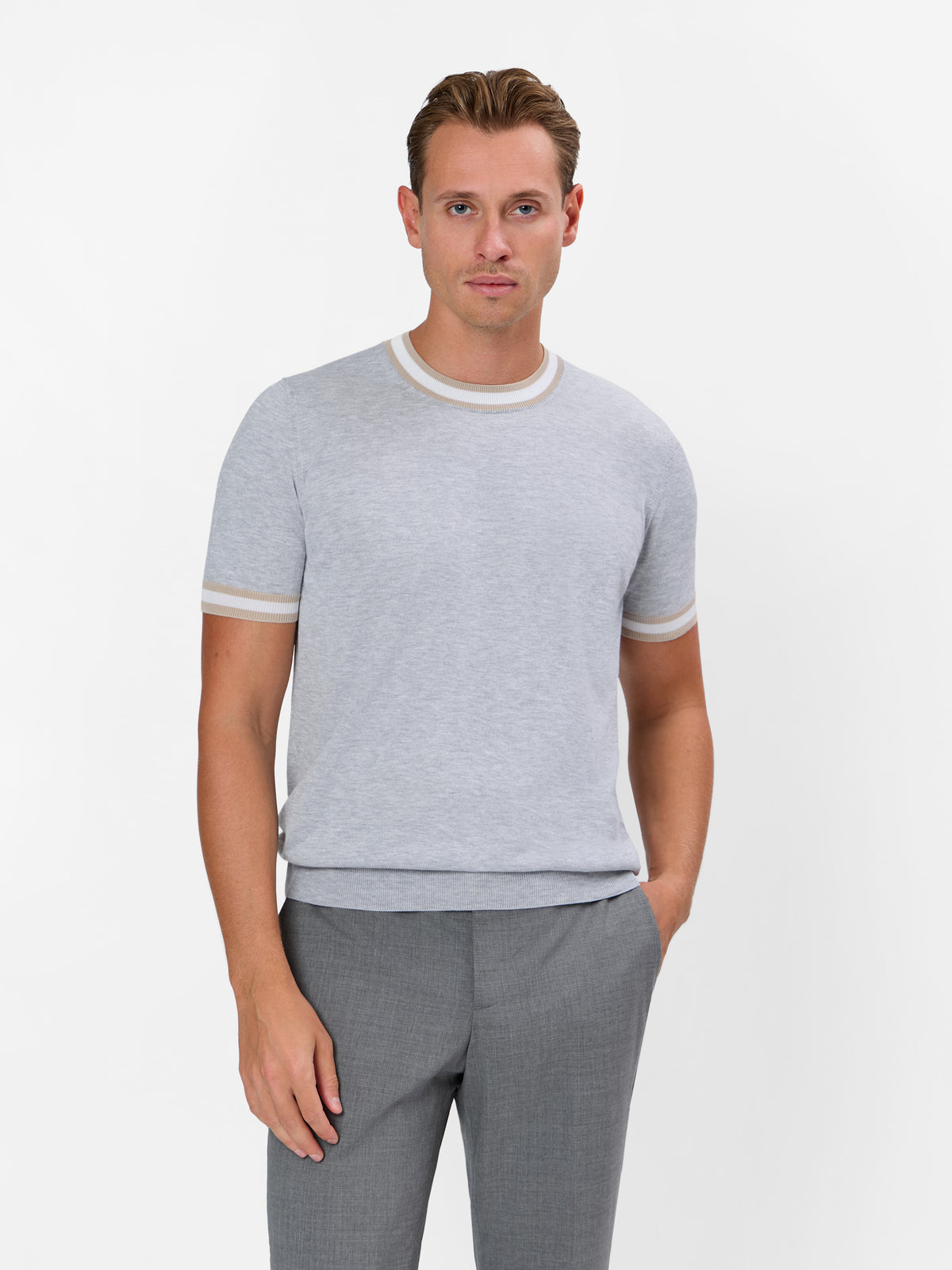 Ulderico S/S Contrast Tee