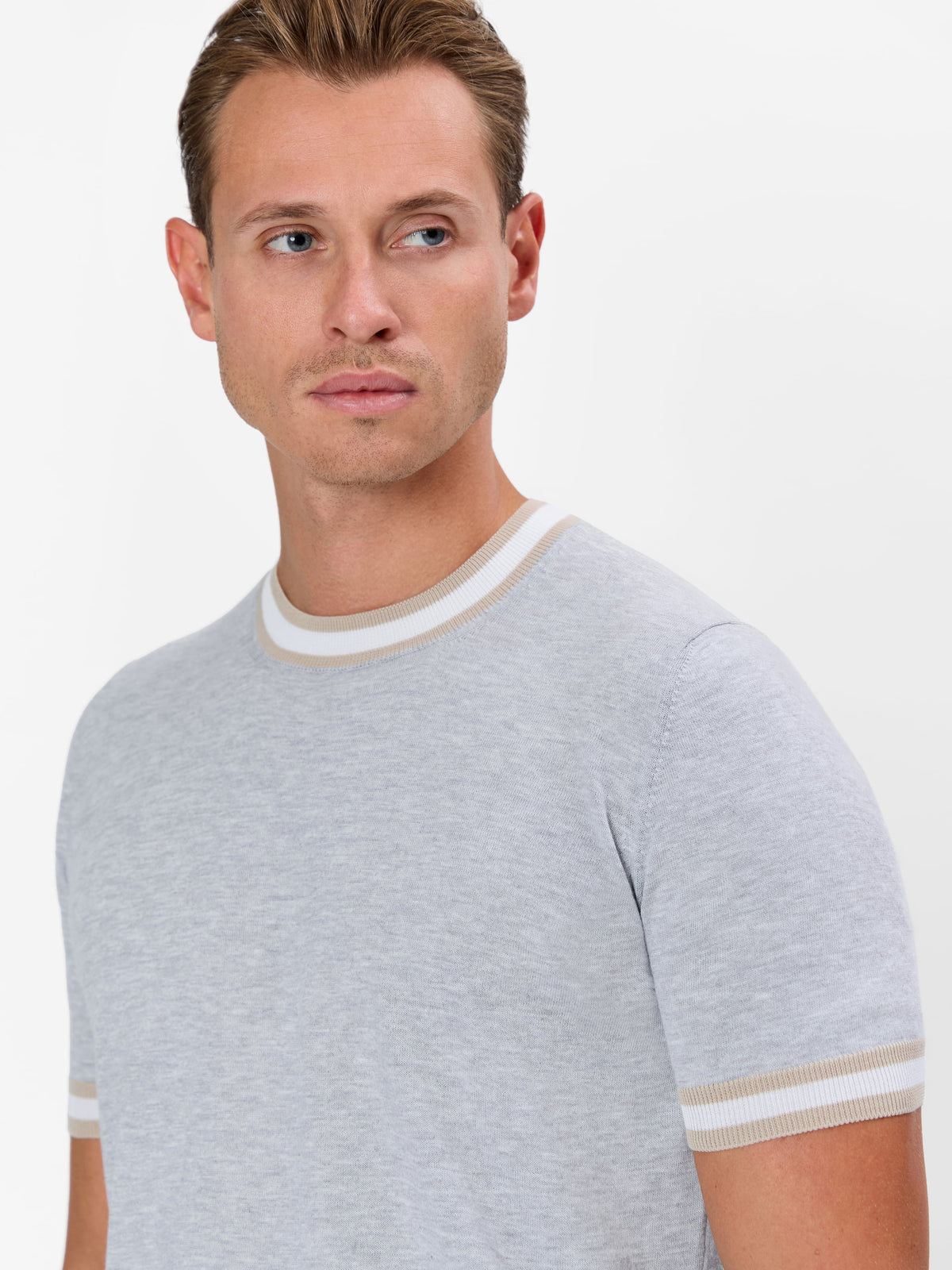 Ulderico S/S Contrast Tee