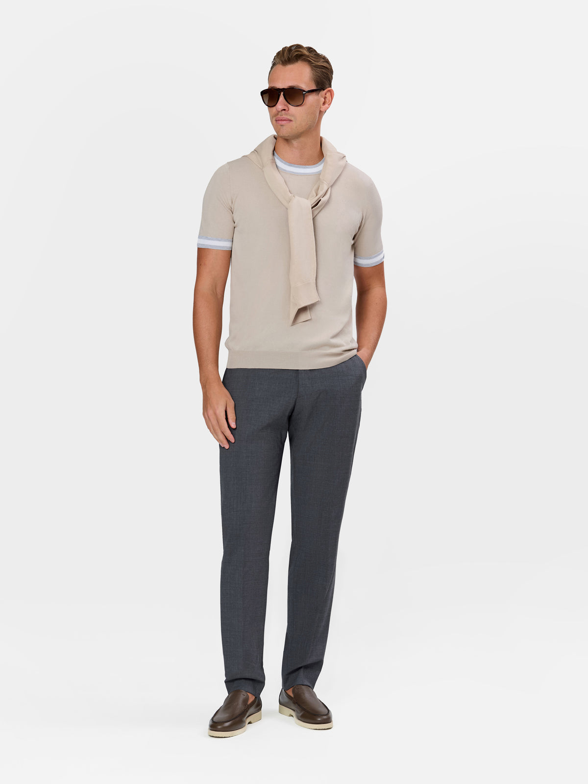 Ulderico S/S Contrast Tee