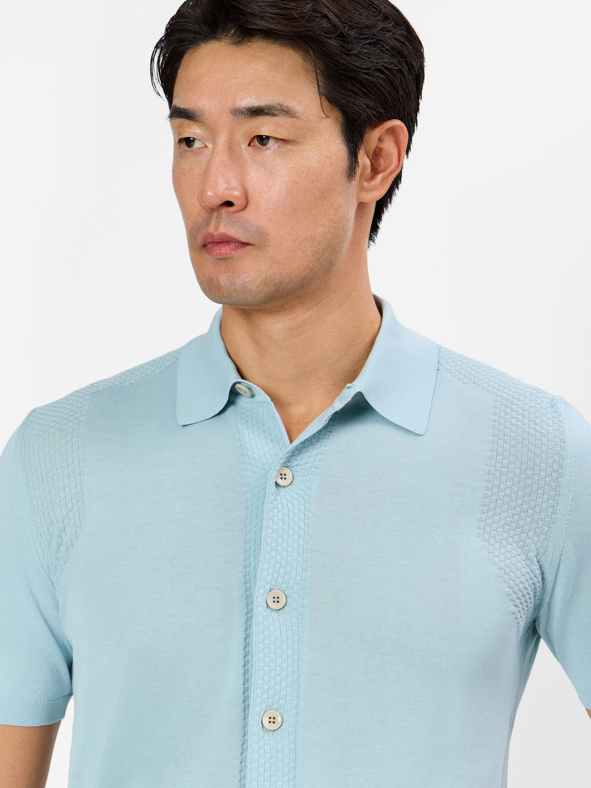 Corvino Structured Knit Shirt