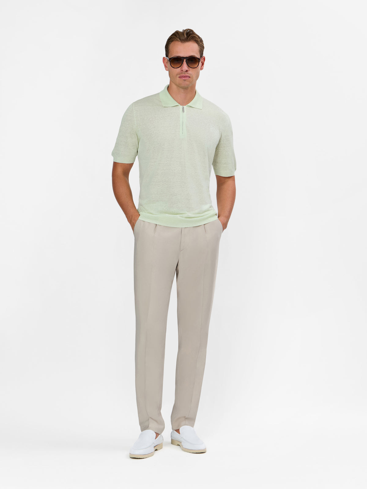 Ravario Zip Polo