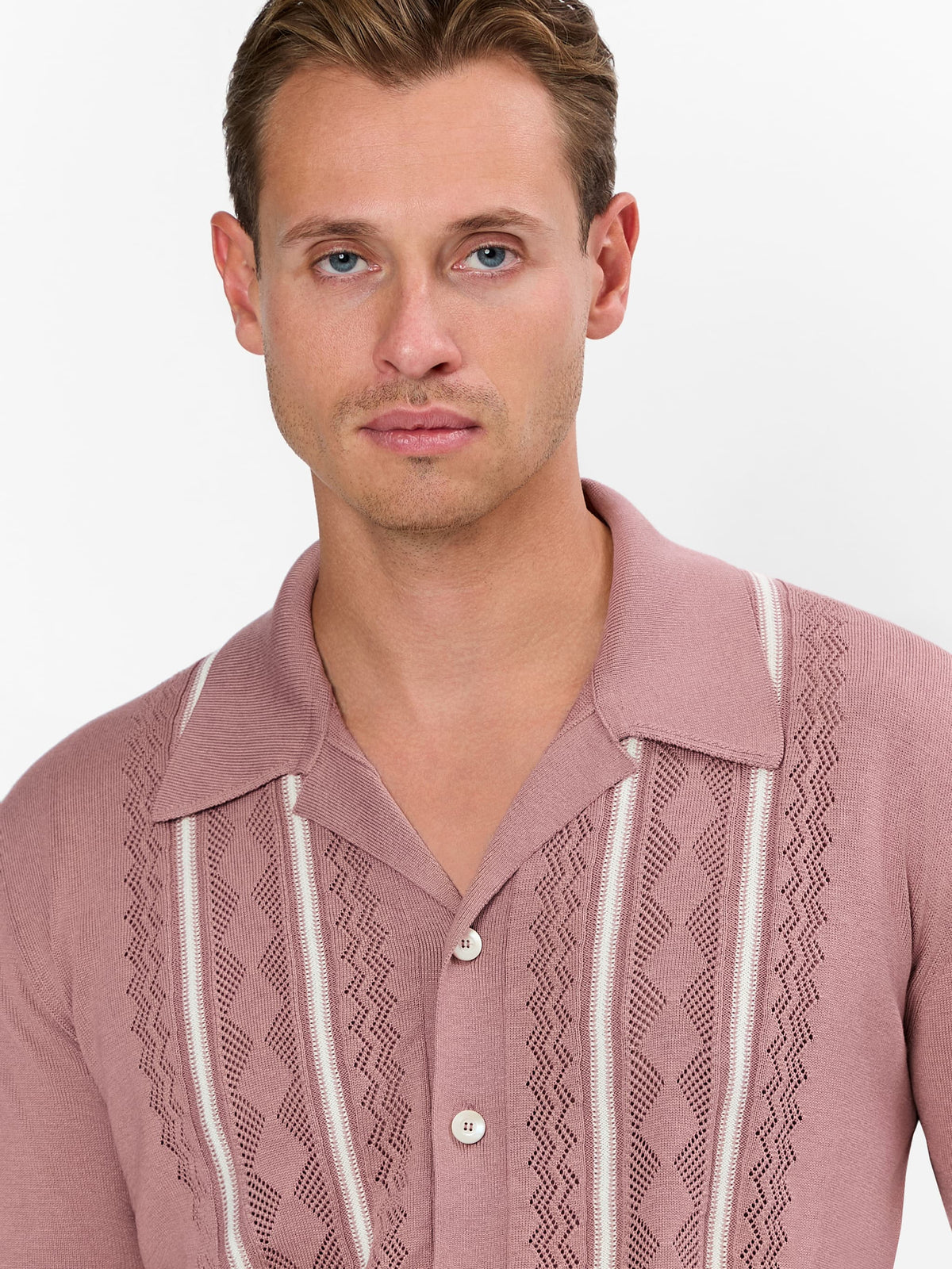 Elvano Hawaii Knitted Shirt