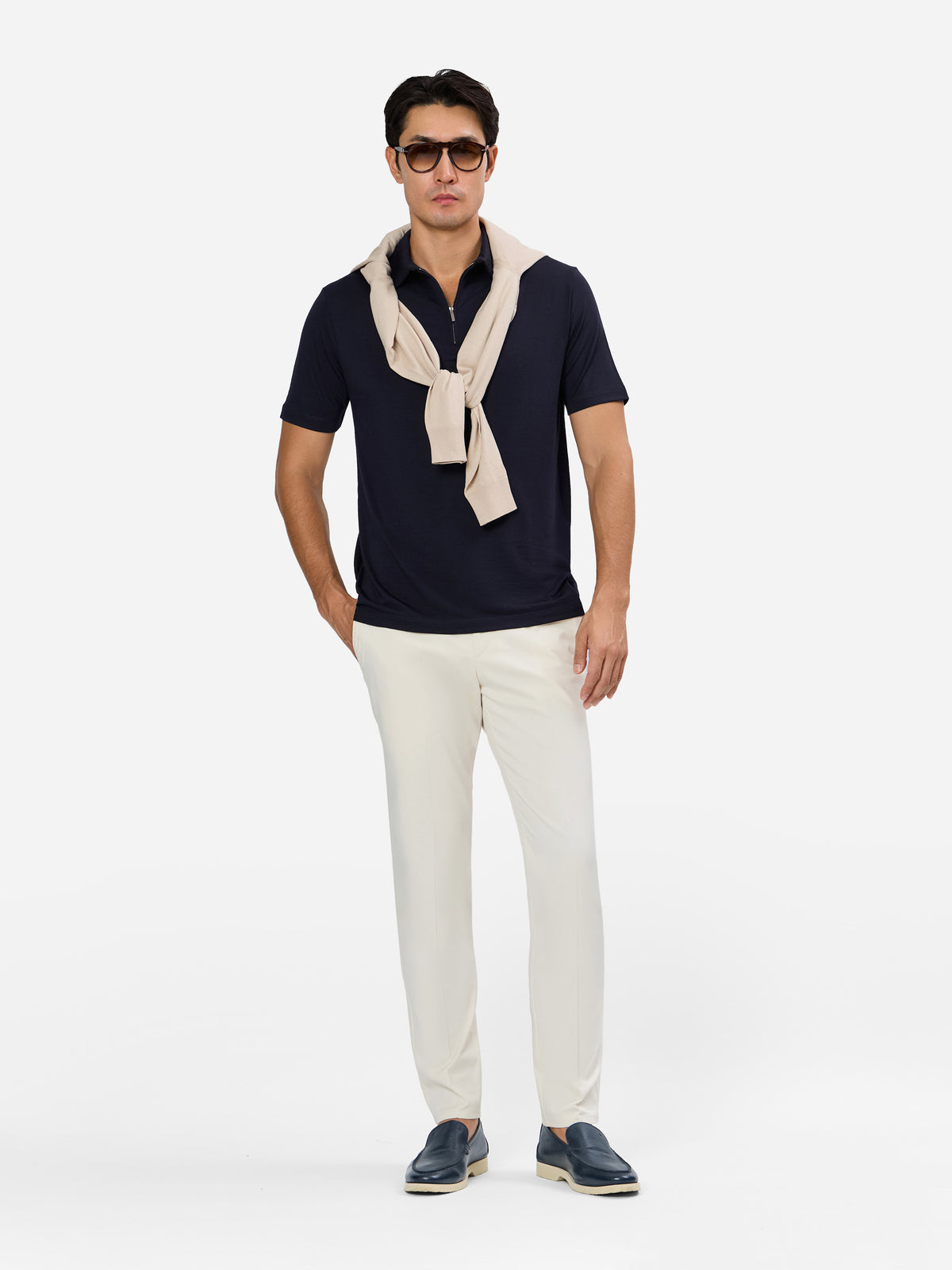 Veziano Zip Polo