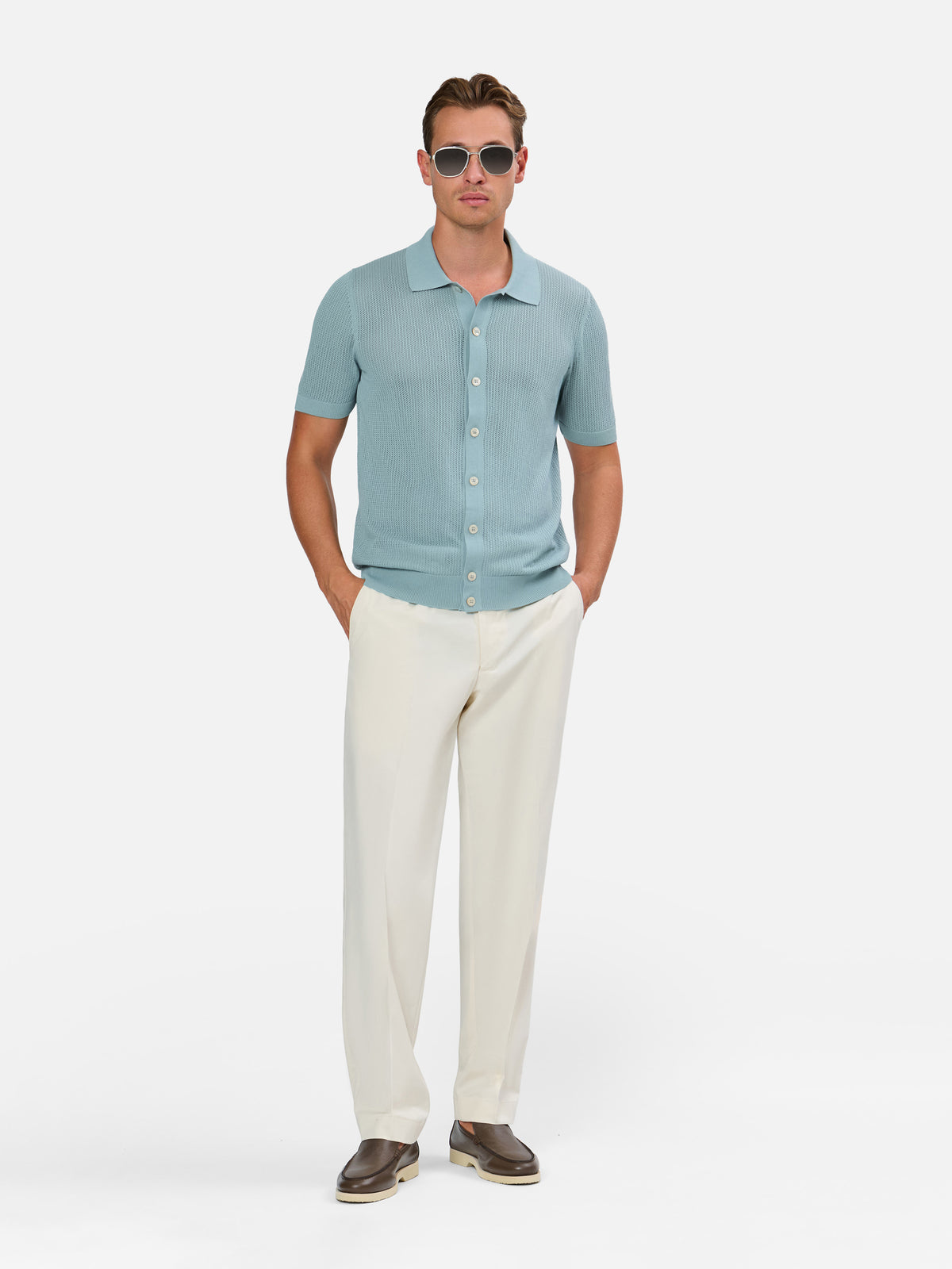 Sebino Open Knit Shirt