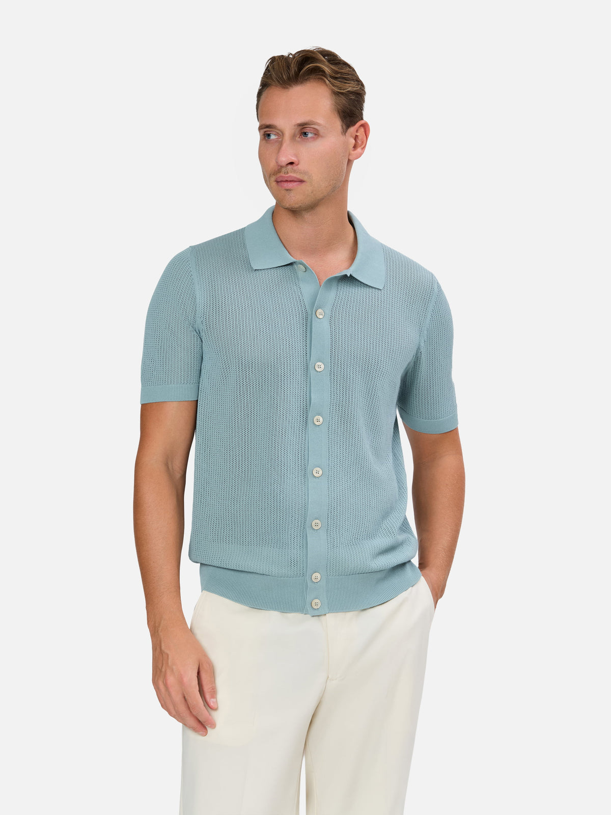 Sebino Open Knit Shirt