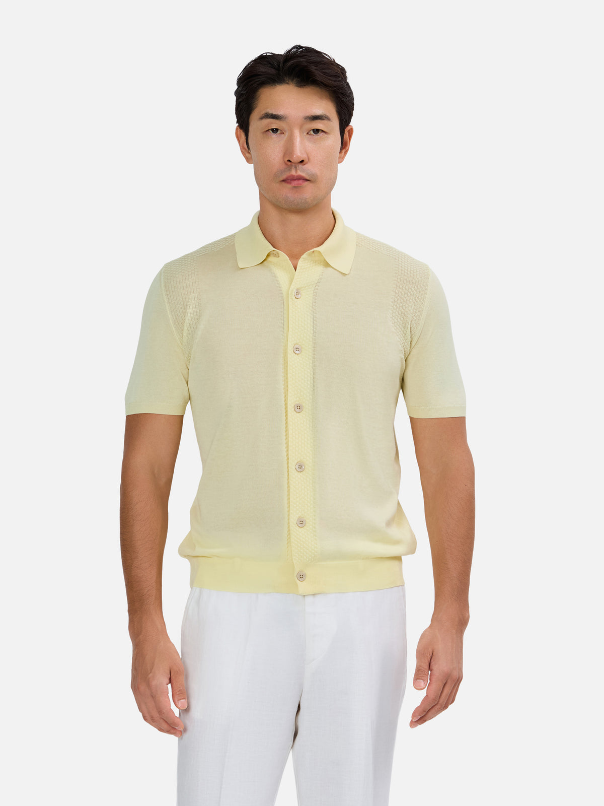 Corvino Structured Knit Shirt