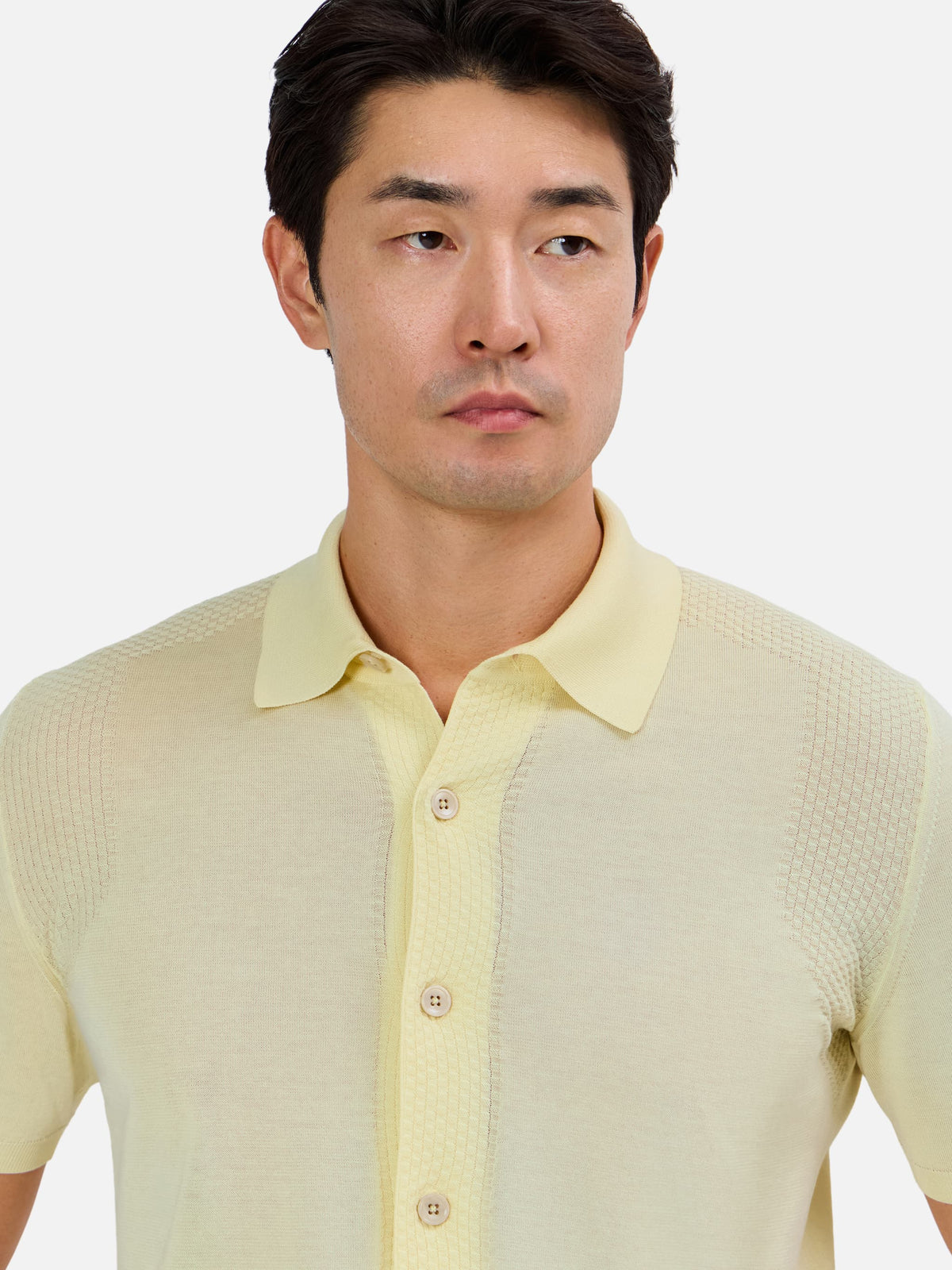Corvino Structured Knit Shirt