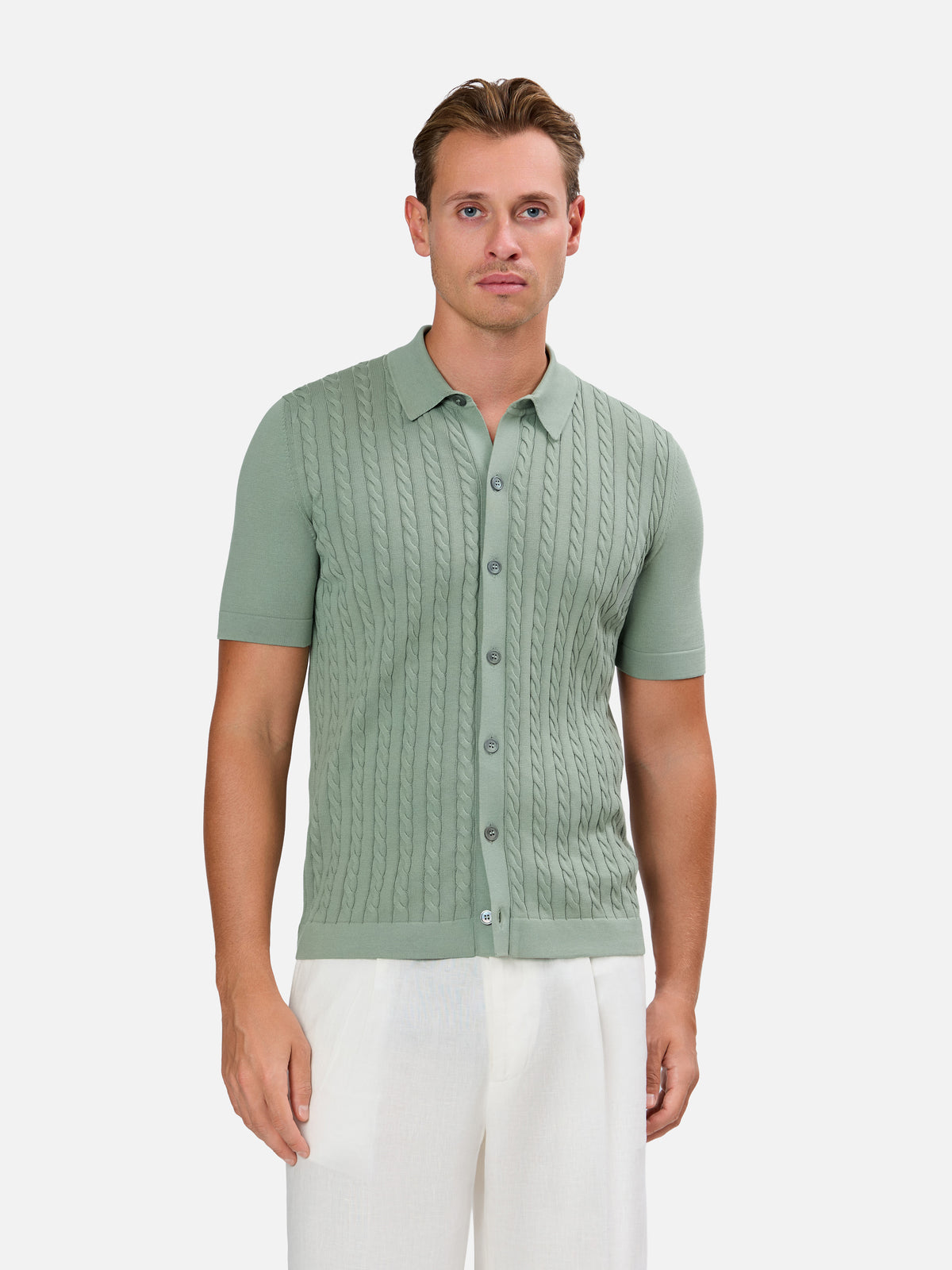 Norberto Cable Knit Shirt