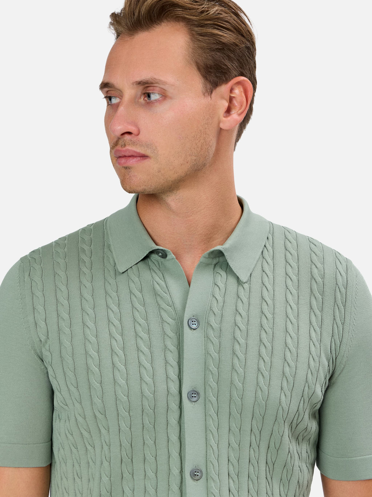 Norberto Cable Knit Shirt