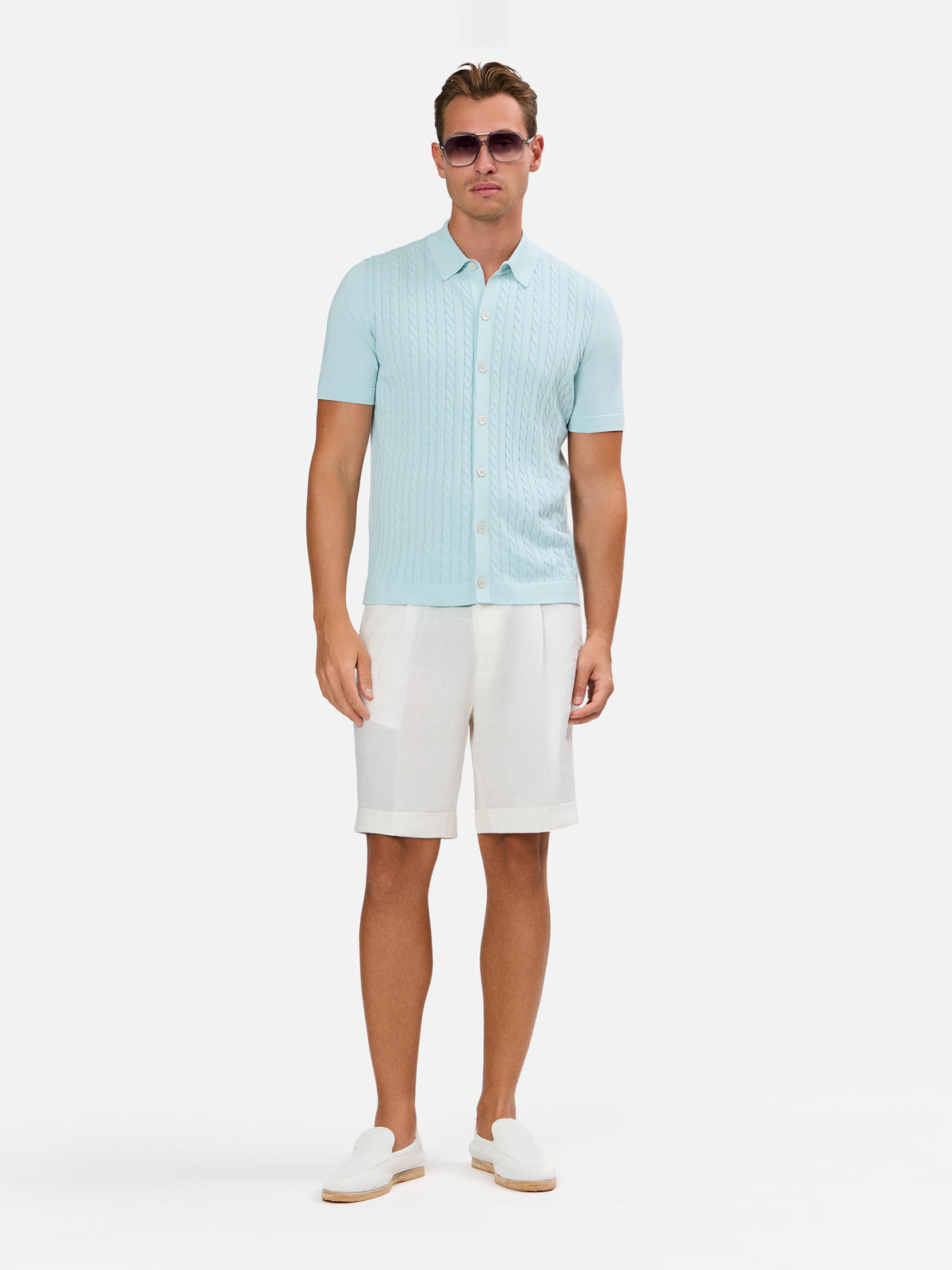 Norberto Cable Knit Shirt