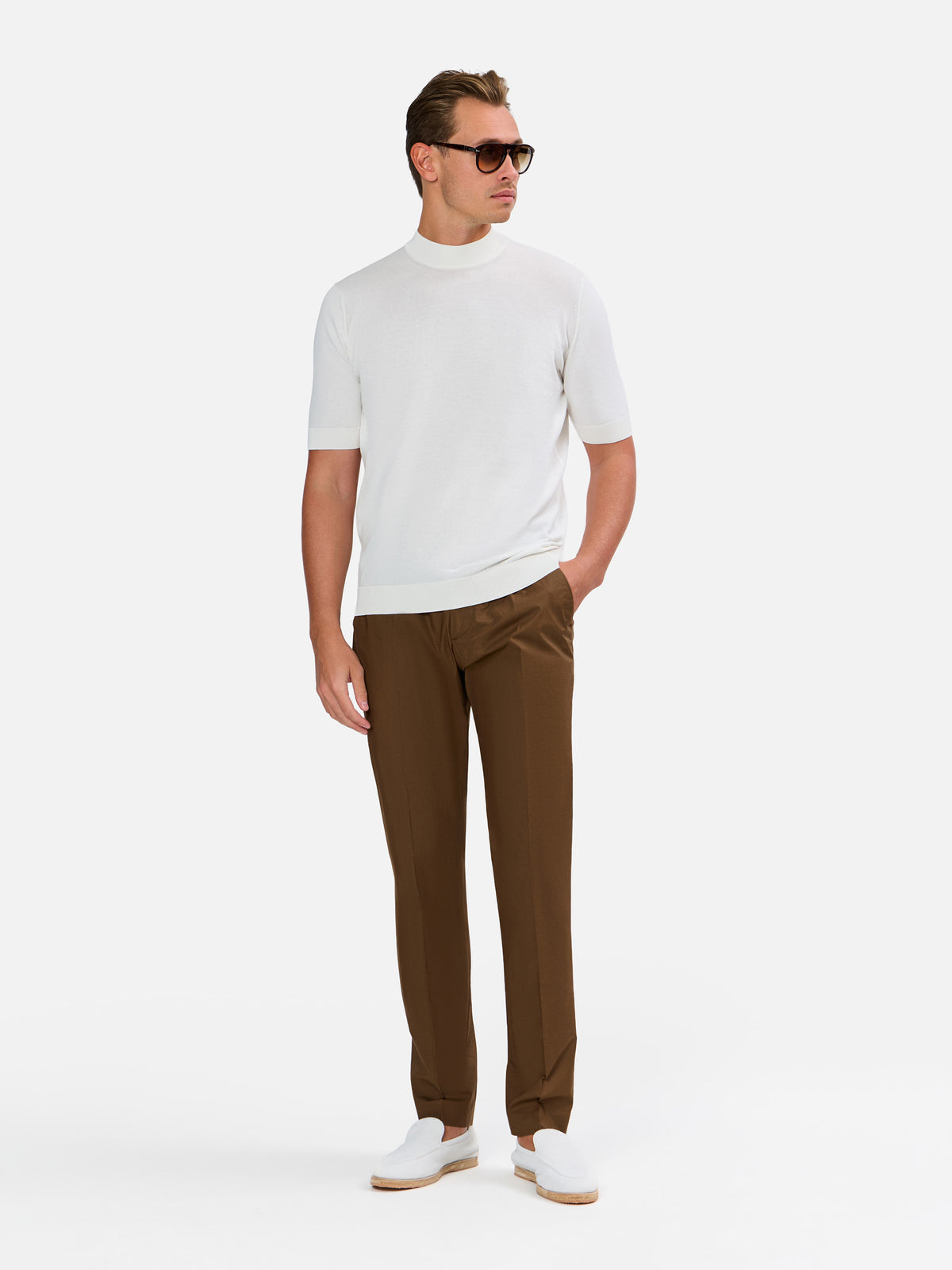 Lamberto Mockneck T-Shirt
