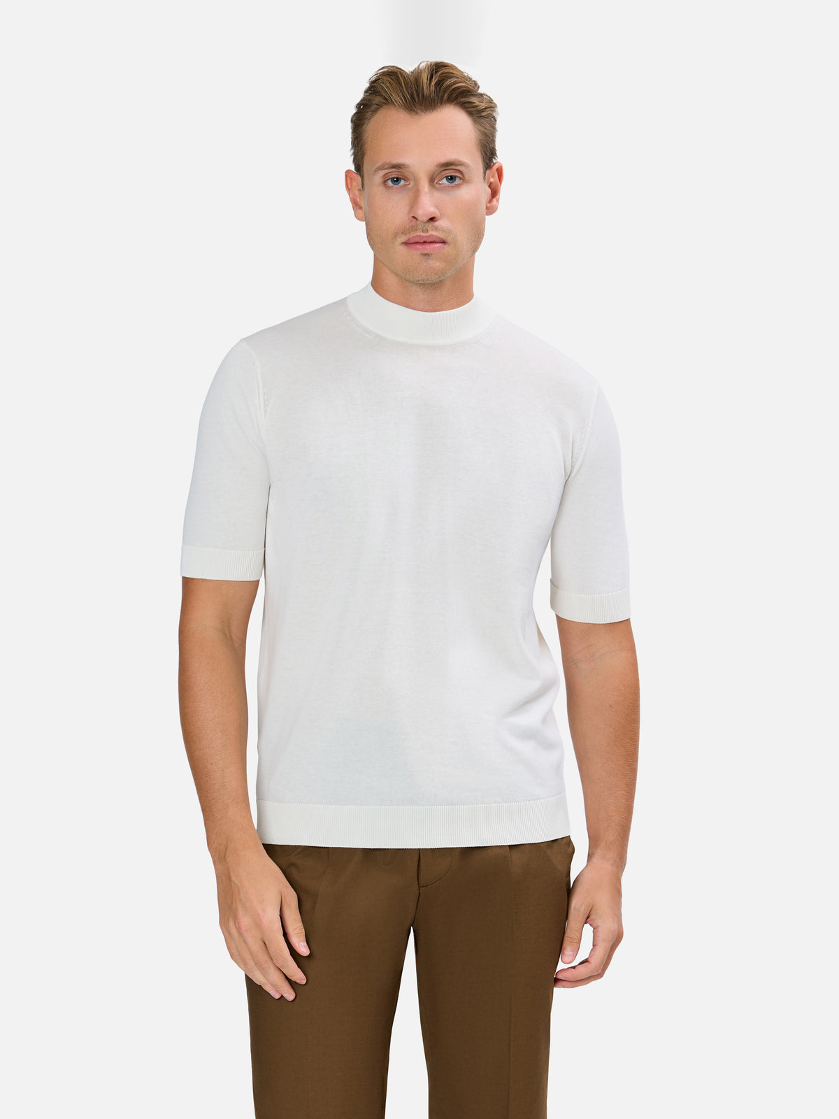 Lamberto Mockneck T-Shirt
