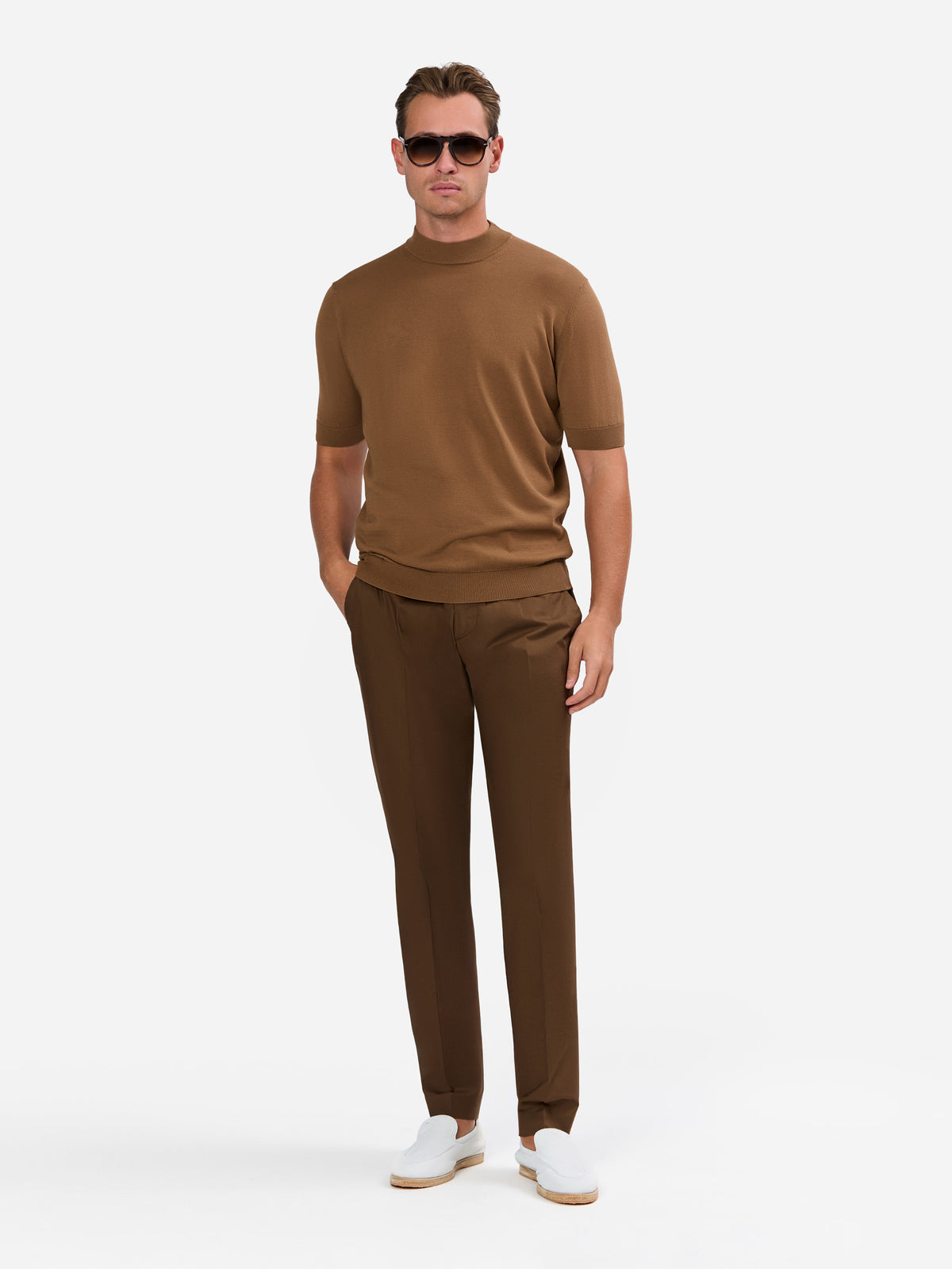 Lamberto Mockneck T-Shirt
