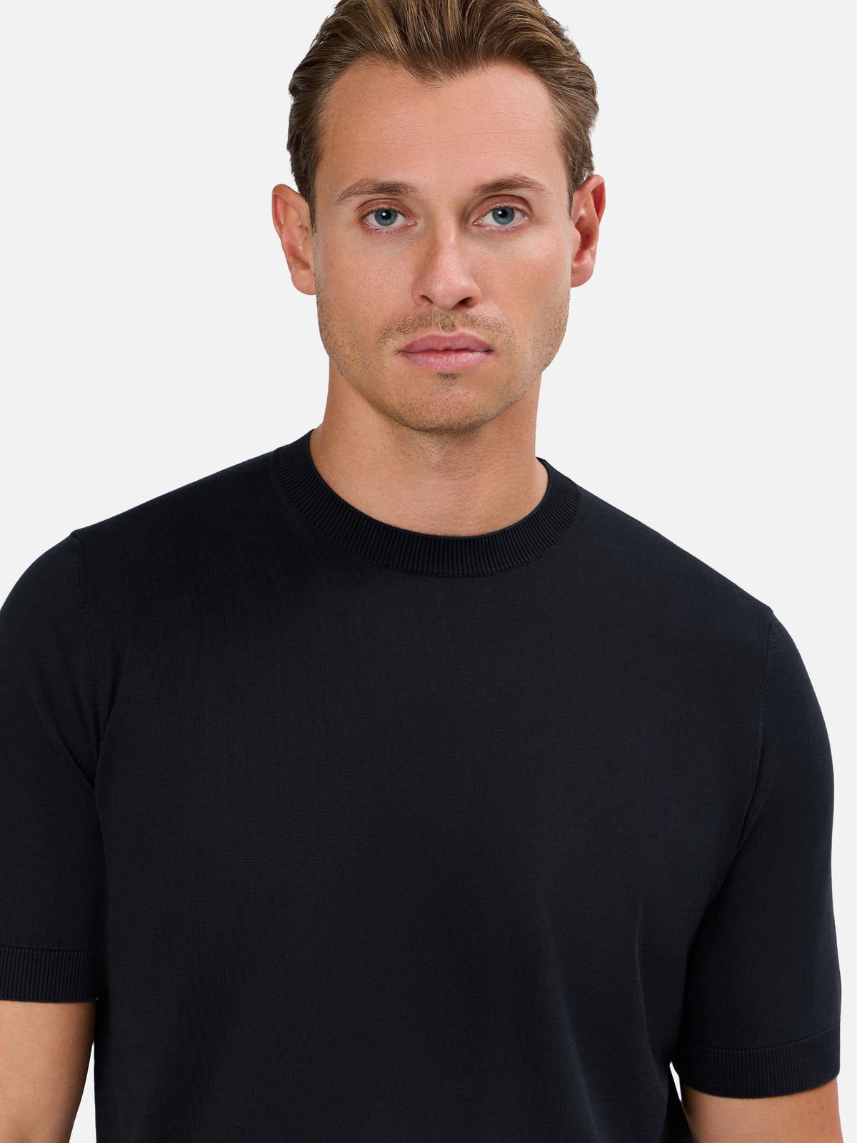Fiorenzo Knitted Crew neck T-Shirt