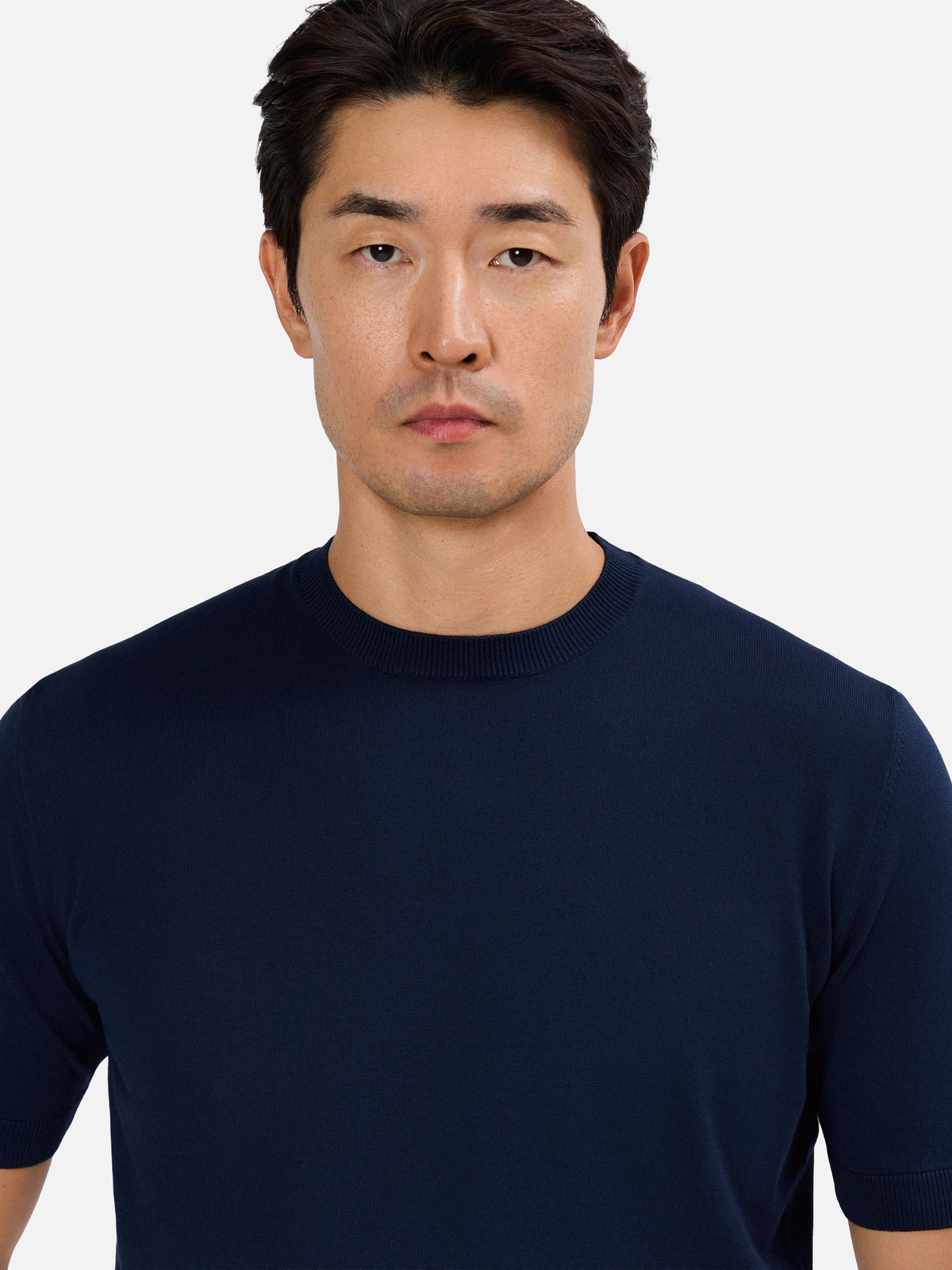 Fiorenzo Knitted Crew neck T-Shirt
