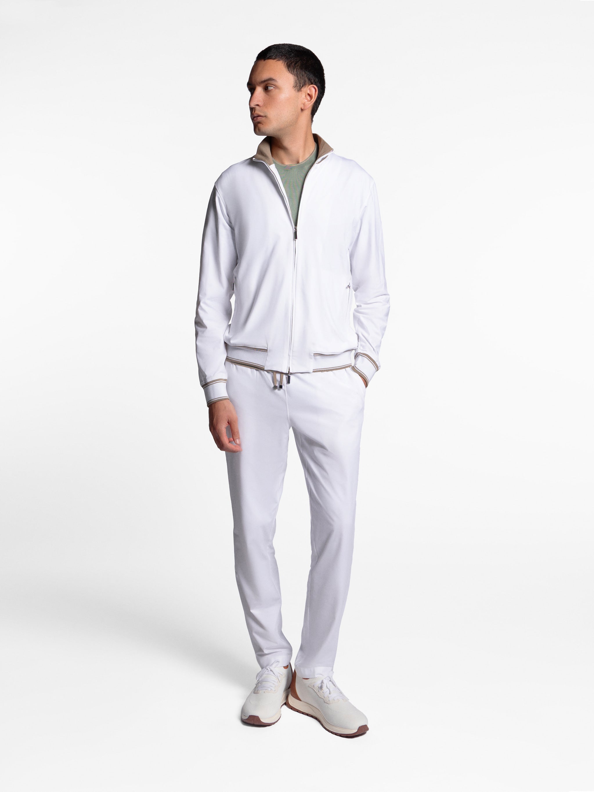 Albario Bicollar Crewneck