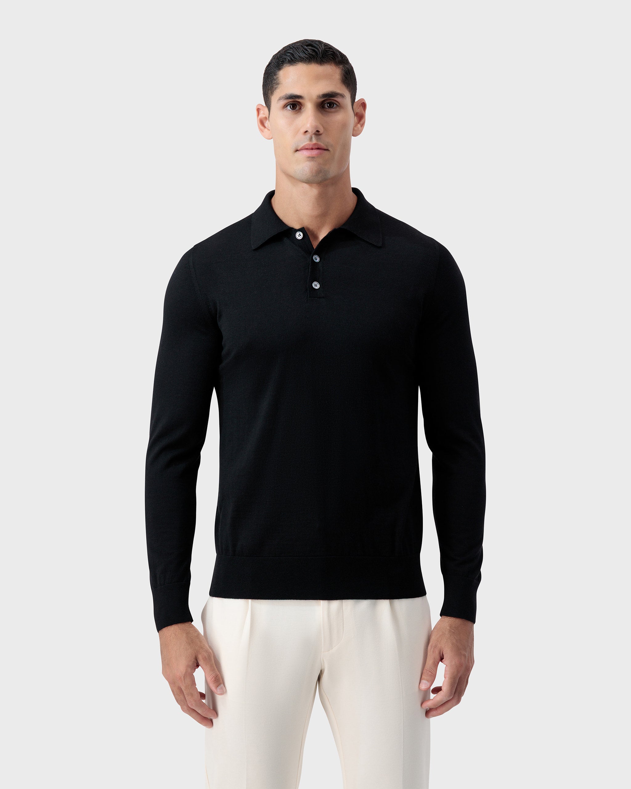 Italo Long Sleeve Polo