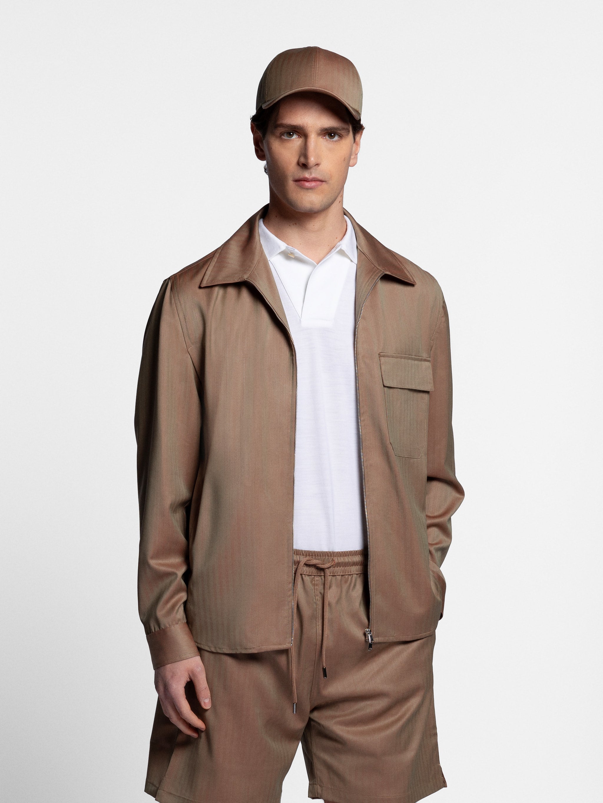 Bonfiglio Zipped Over Shirt/Jacket