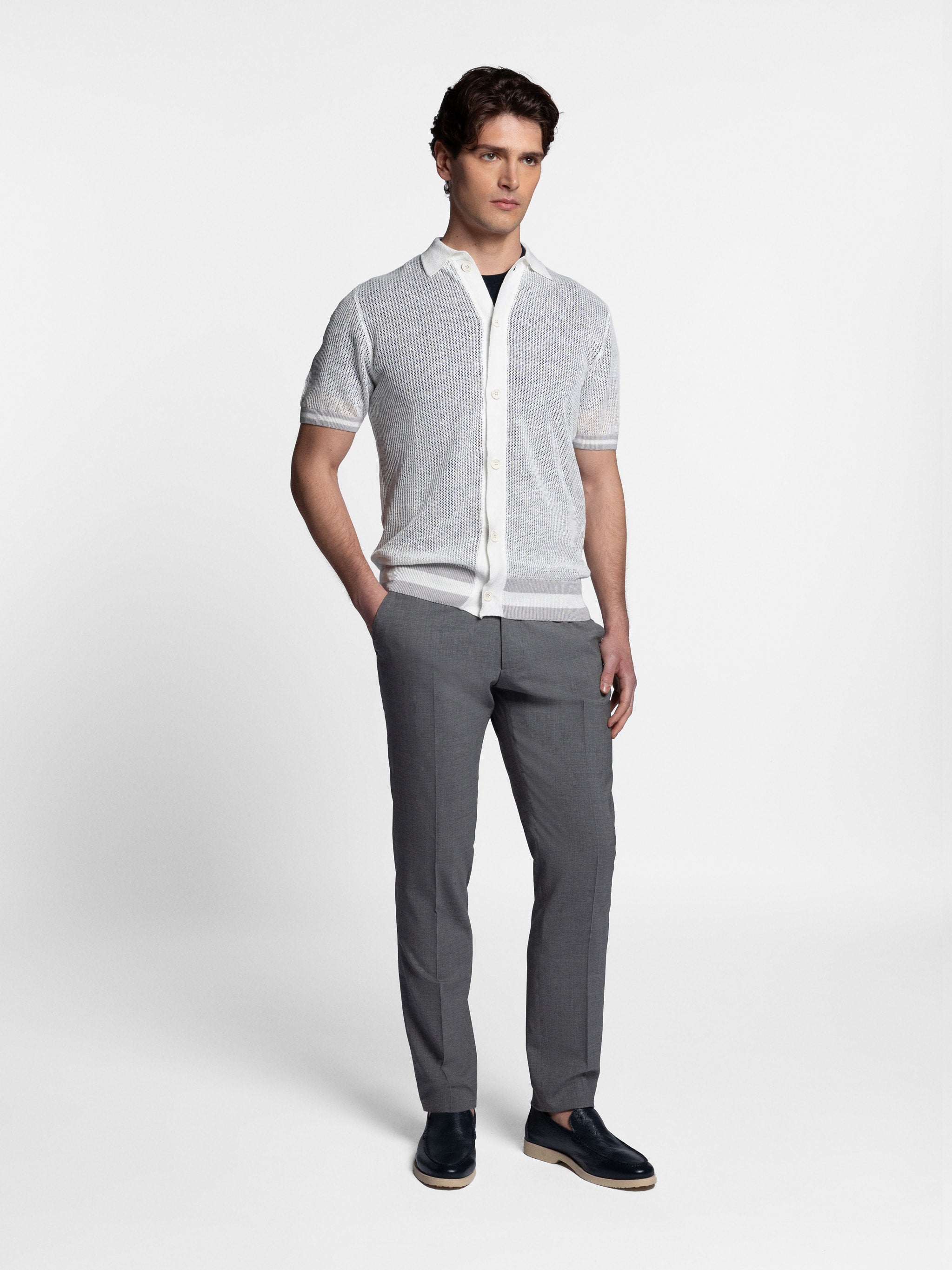 Gavirio Open Knitted Shirt