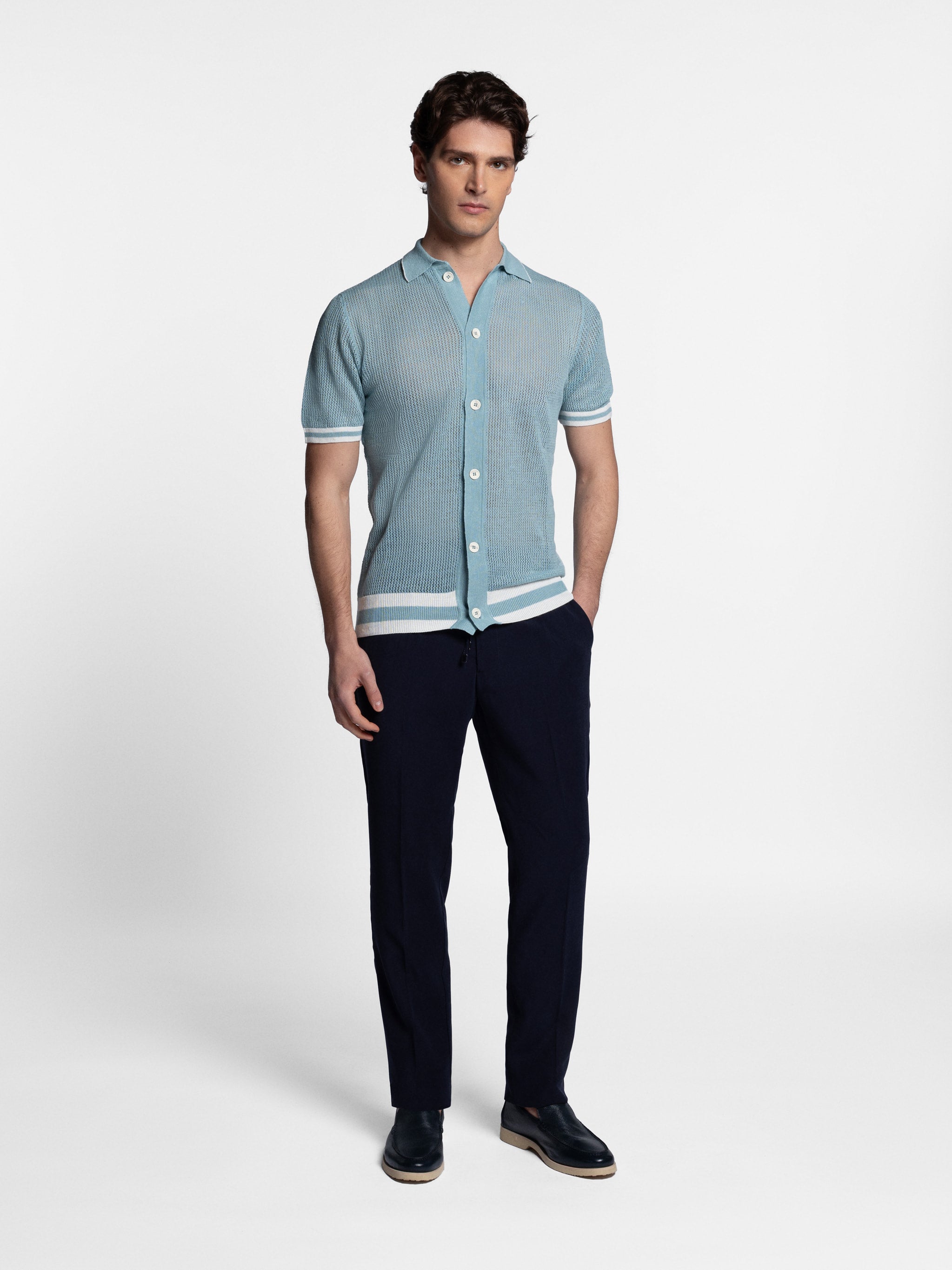Gavirio Open Knitted Shirt