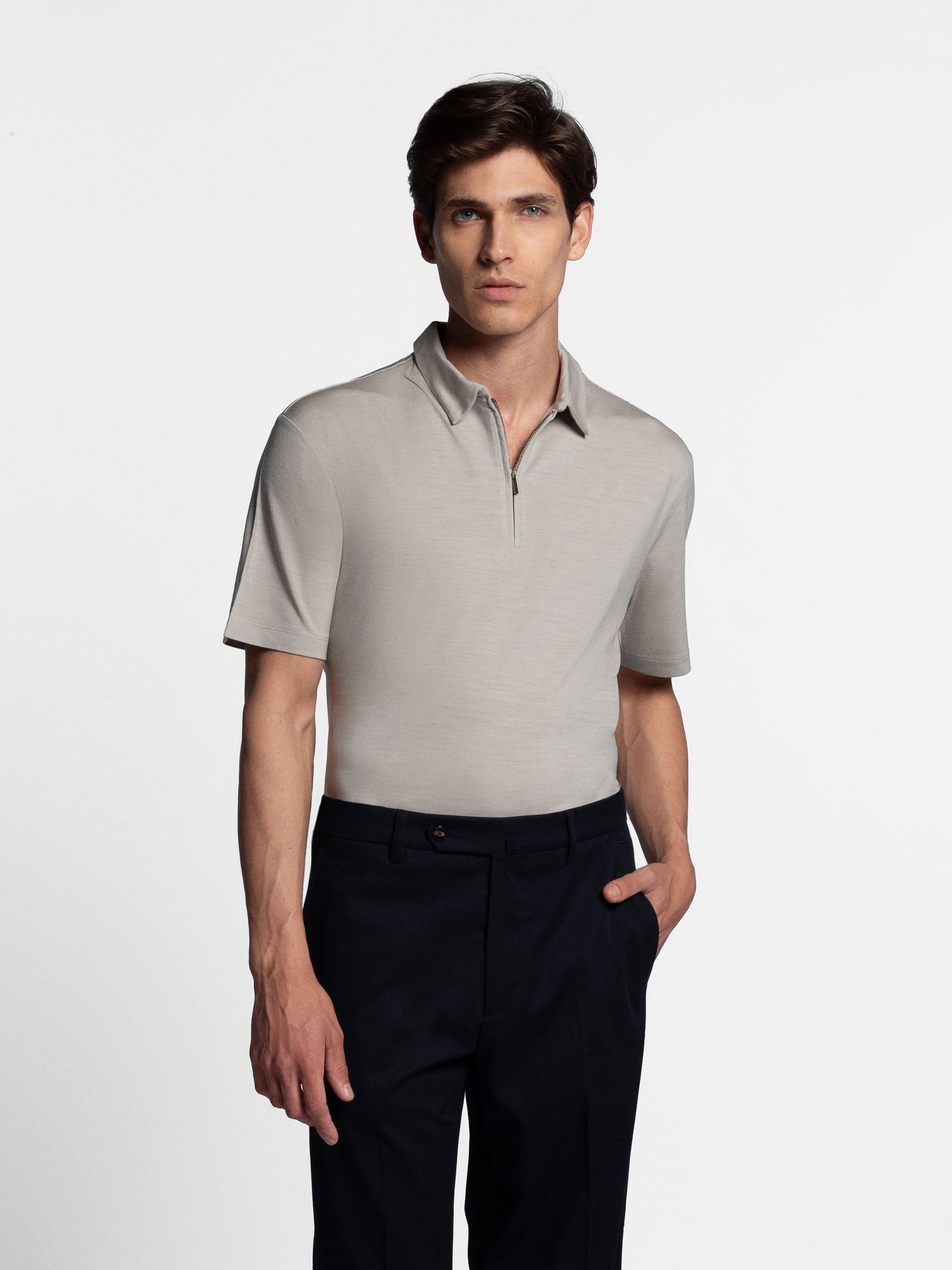 Veziano Zip Polo