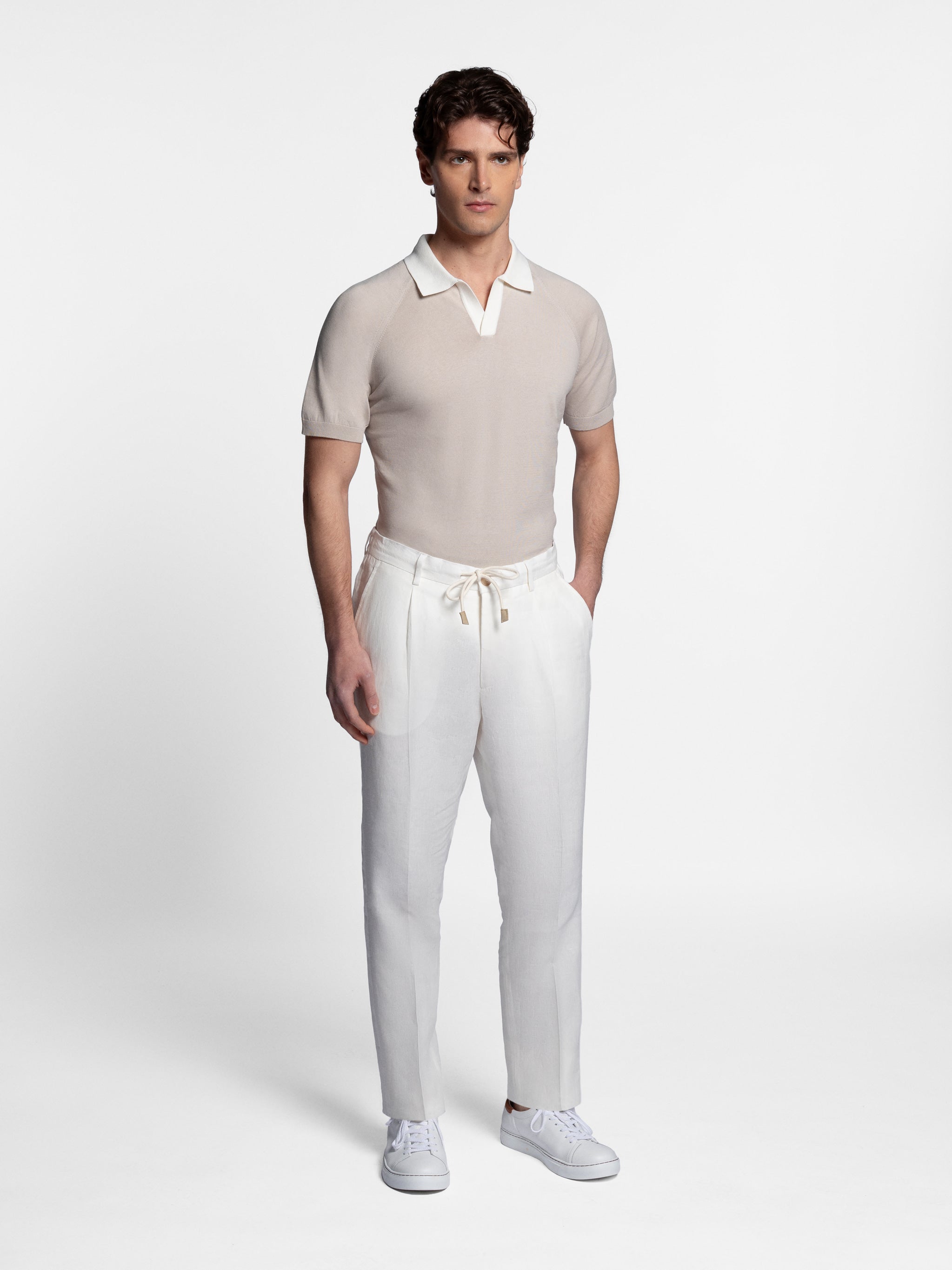 Elias Contrast Skipper Polo