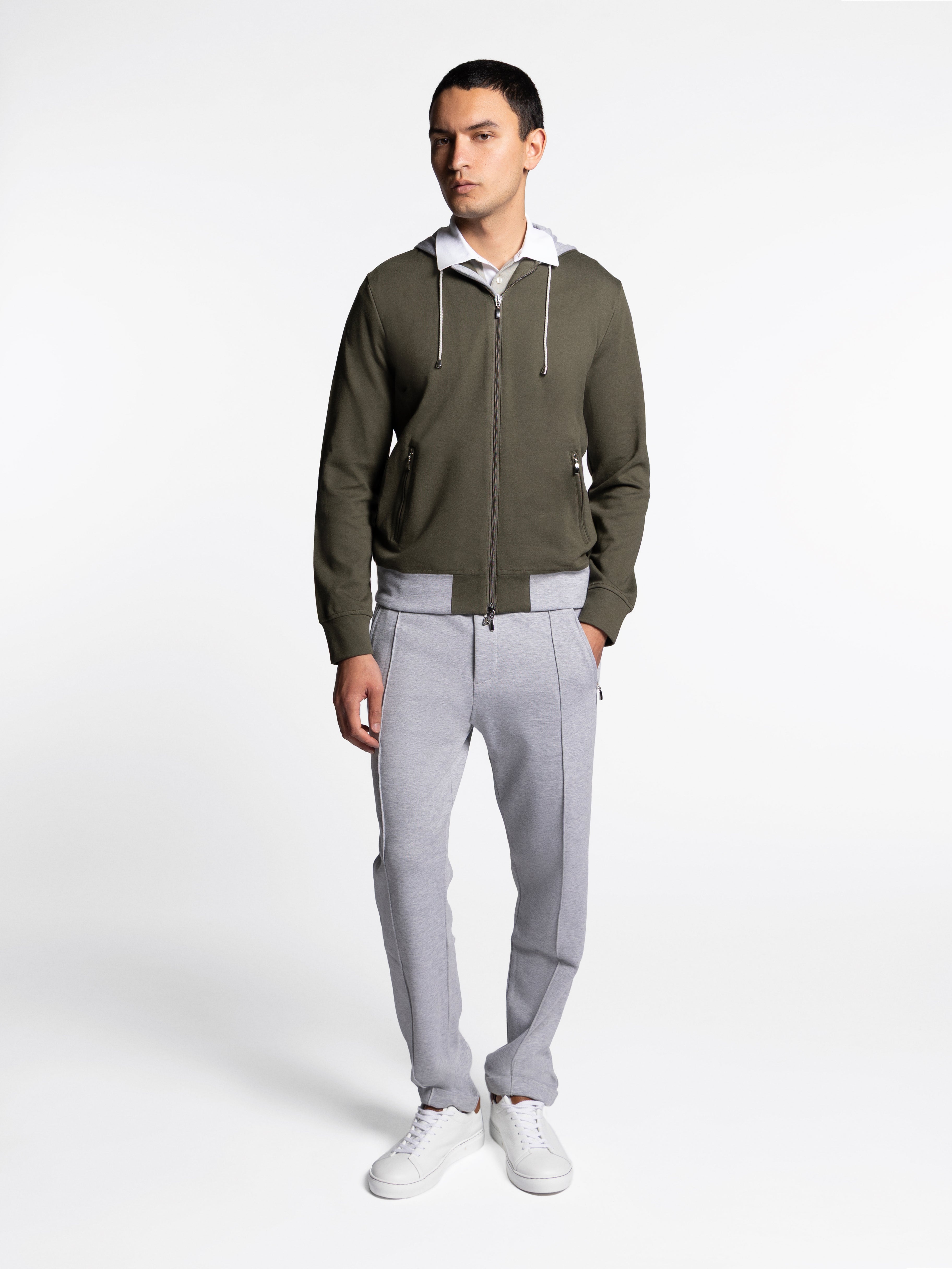 Fenzaro Contrast Collar Polo
