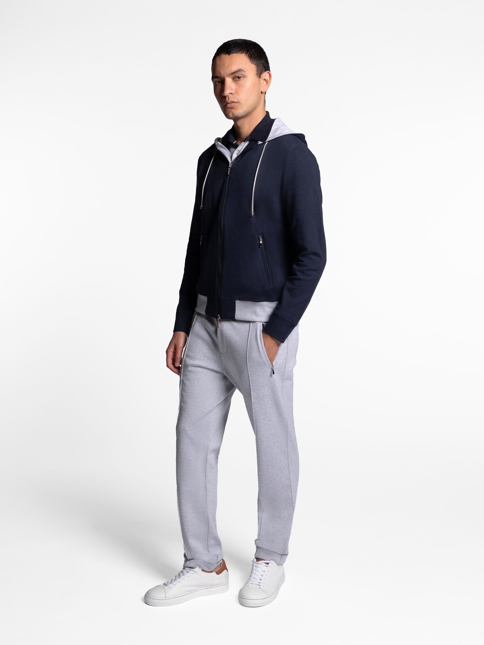 Fenzaro Contrast Collar Polo